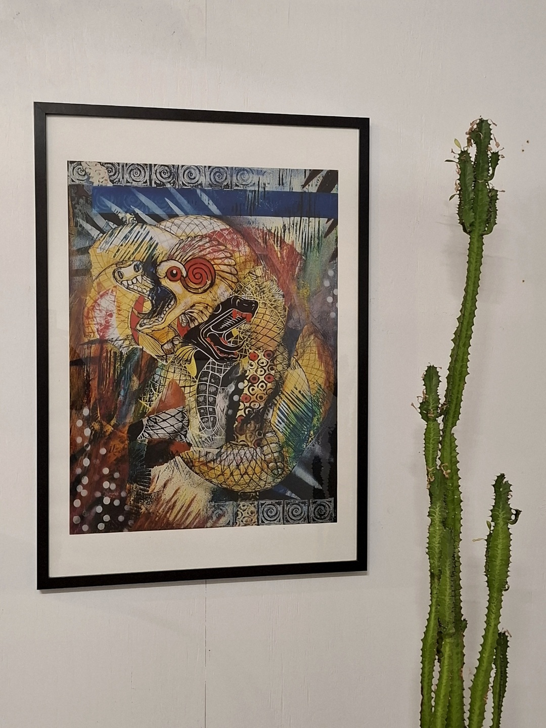 "Dios Tiki" A3 Poster - Image 2